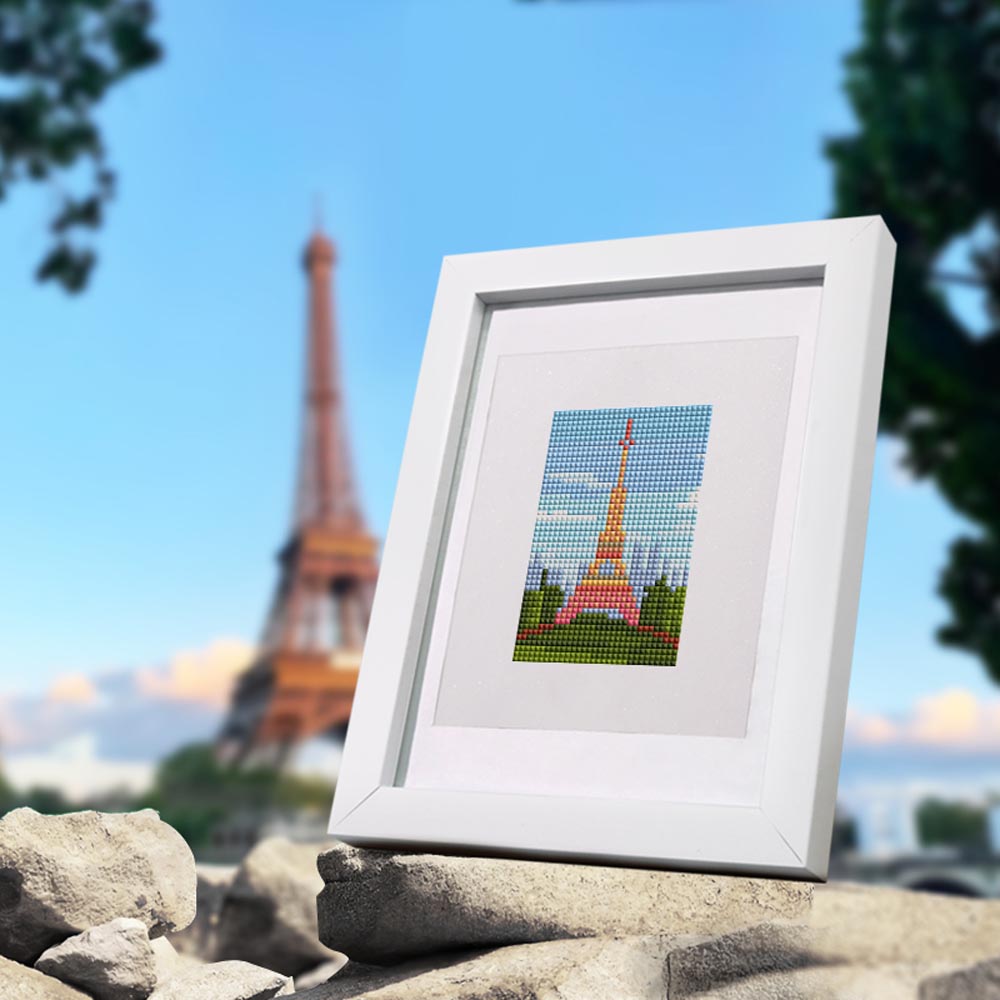 Diamond Painting - 12 Mini-Paintings | Famous Sights