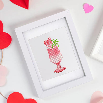 Diamond Painting - 12 Mini-Paintings | Colorful Cocktail Set