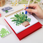 Plant Lover's Calendar 2026 diamond painting kit – image 7