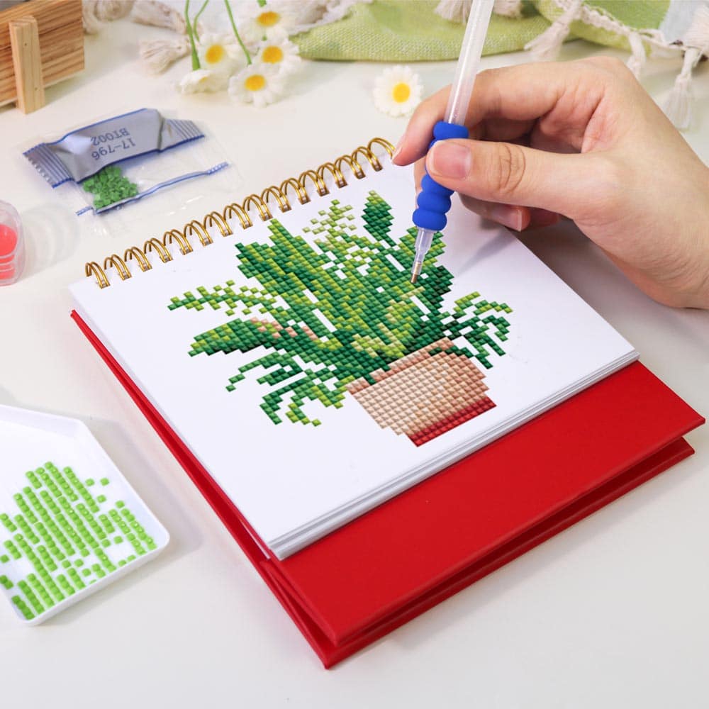 
Plant Lover's Calendar 2026 diamond painting kit – image 7