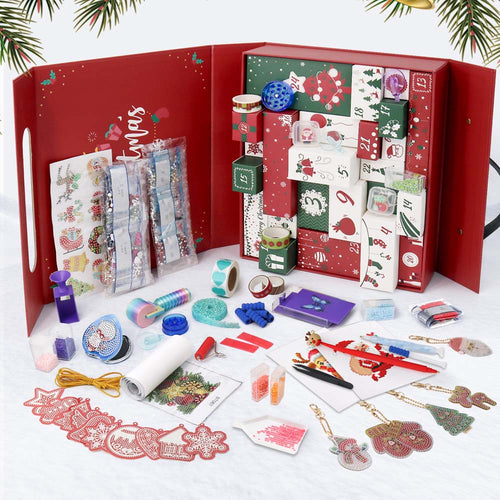 Advent Calendar - Classic Christmas (24 Doors) diamond painting kit