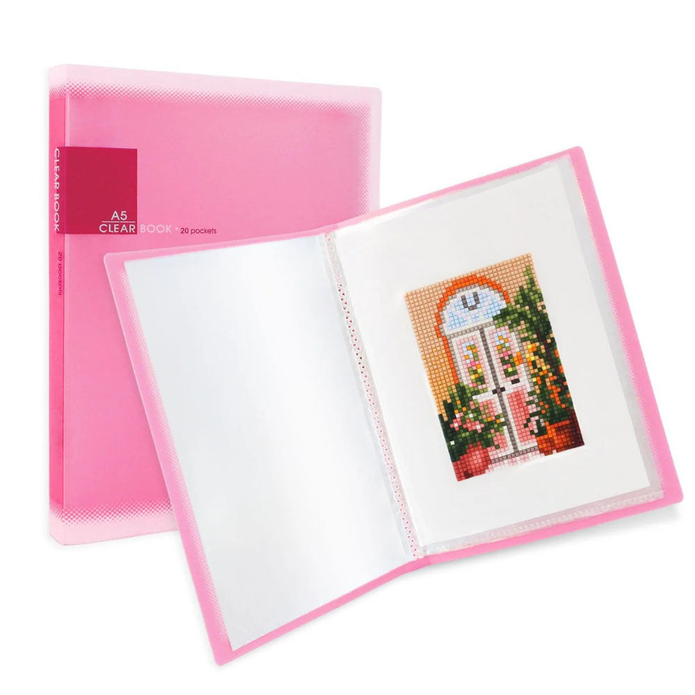 
Mini Artwork Storage Portfolio (A5, 20 Pockets) diamond painting kit – image 4