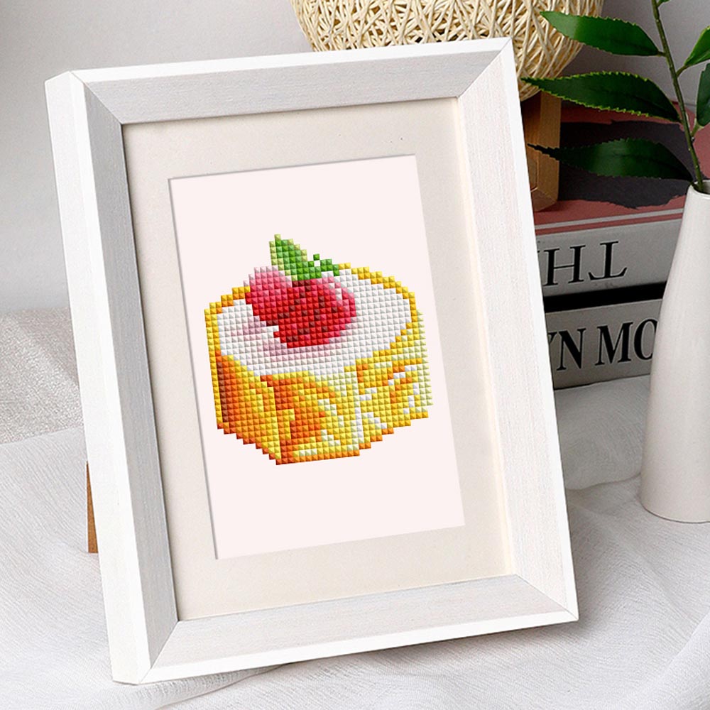 Diamond Painting - 12 Mini-Paintings | Bakery Set