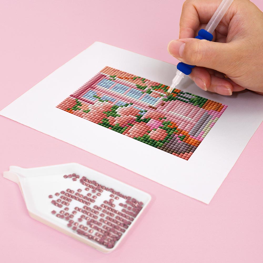 Diamond Painting - 12 Mini-Paintings | Beautiful Doors