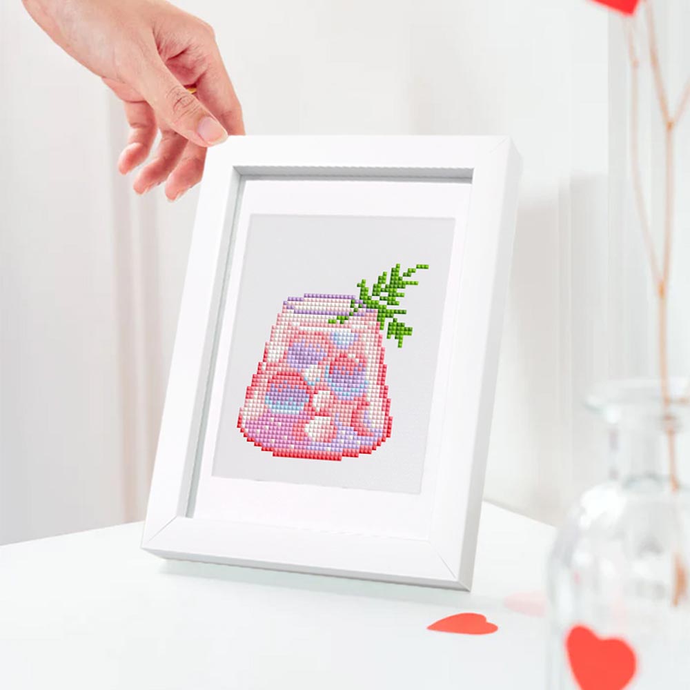 Diamond Painting - 12 Mini-Paintings | Colorful Cocktail Set