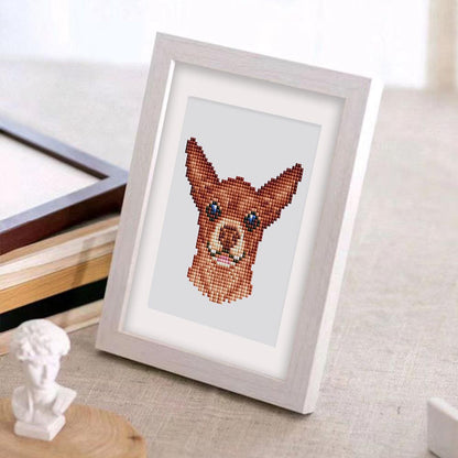 Diamond Painting - 12 Mini-Paintings | Dog Set