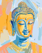 Golden Buddha diamond painting kit