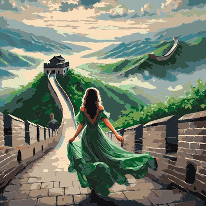 Diamond Painting - Great Wall Lady