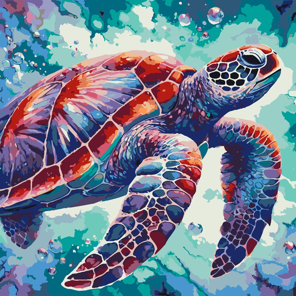 
Sea Turtle diamond painting kit