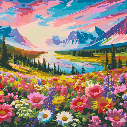 Beautiful Landscape diamond painting kit