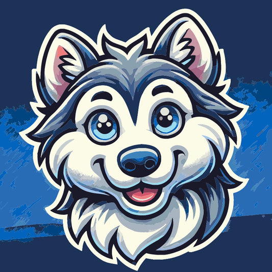 Diamond Painting - Husky Face