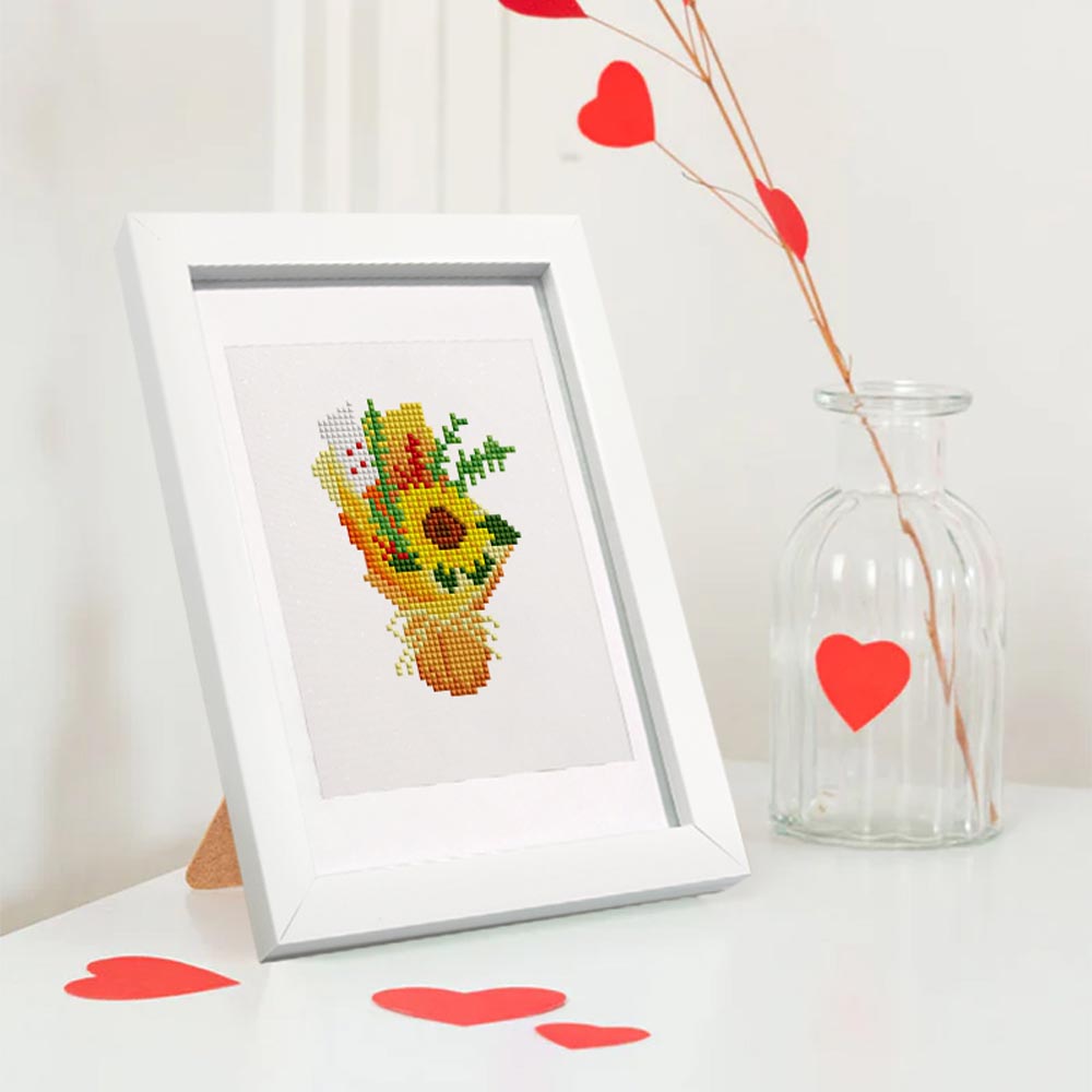 
12 Mini-Paintings – 18. Birthday Set diamond painting kit – image 8