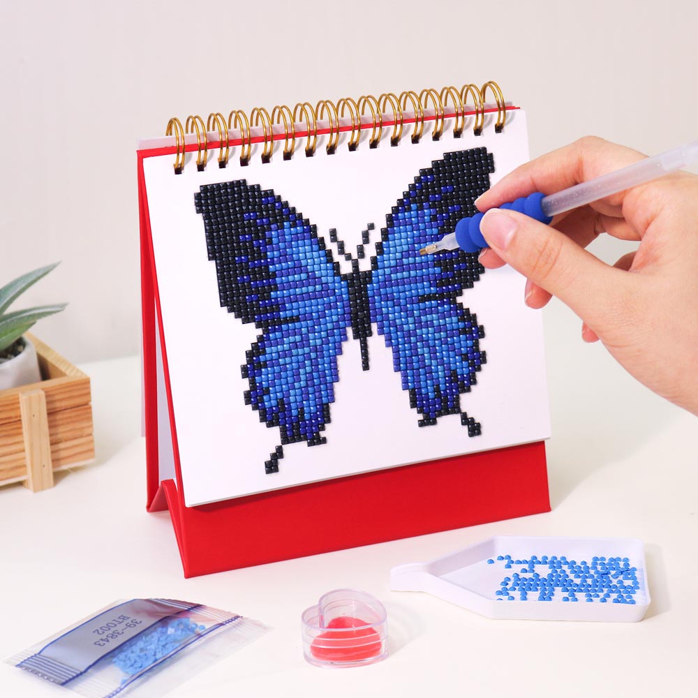Butterfly Calendar 2026 diamond painting kit – image 13