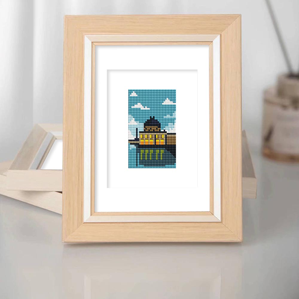 Diamond Painting - 12 Mini-Paintings | Famous Sights