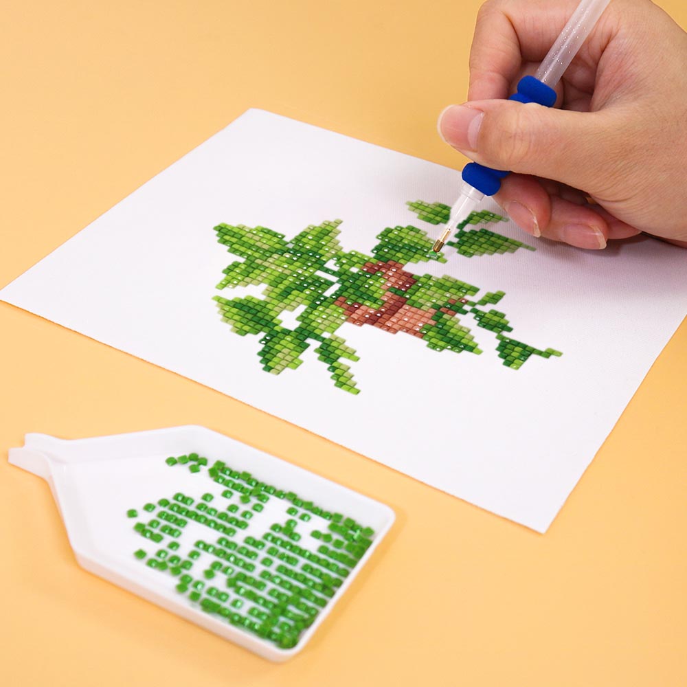 Diamond Painting - 12 Mini-Paintings | Botanical Minis