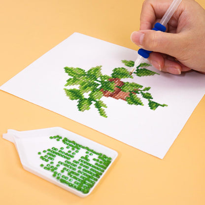 Diamond Painting - 12 Mini-Paintings | Botanical Minis