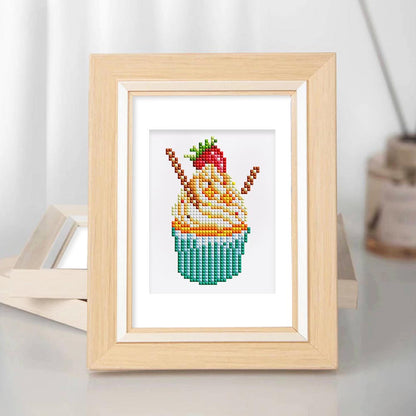 Diamond Painting - 12 Mini-Paintings | Bakery Set
