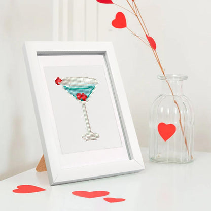 Diamond Painting - 12 Mini-Paintings | Colorful Cocktail Set