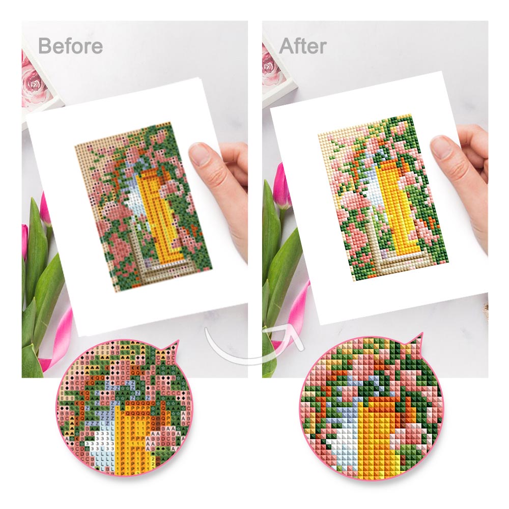 Diamond Painting - 12 Mini-Paintings | Beautiful Doors