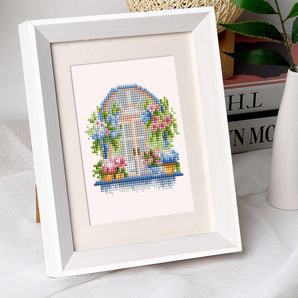 12 Mini-Paintings – Where Flowers Meet the Light diamond painting kit – image 10