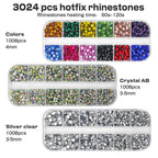 Diamond Painting Hotfix Rhinestone Applicator Kit – Cordless Tool with 3024 Rhinestones (Pink & Blue) – image 9