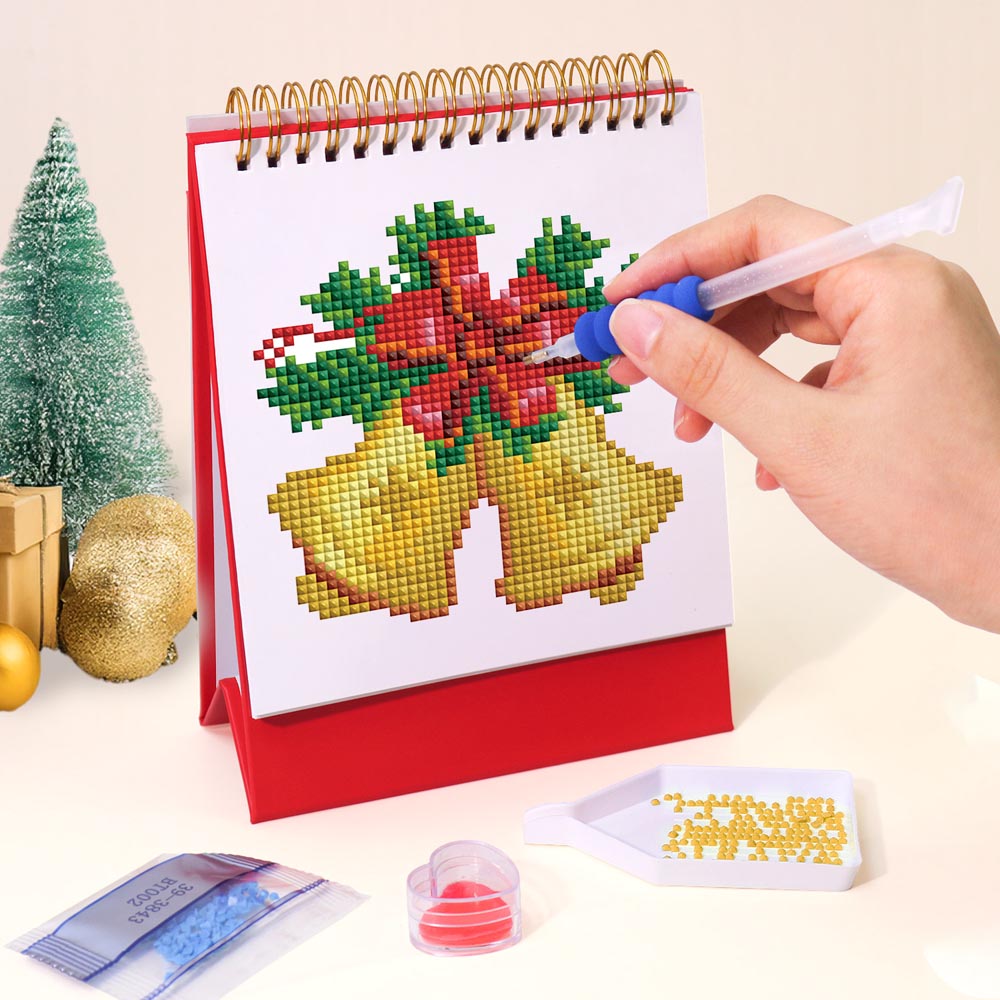 Festive Christmas Calendar 2026 diamond painting kit – image 11