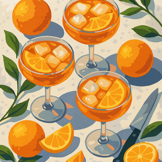 Diamond Painting - Citrus Spritz Delight