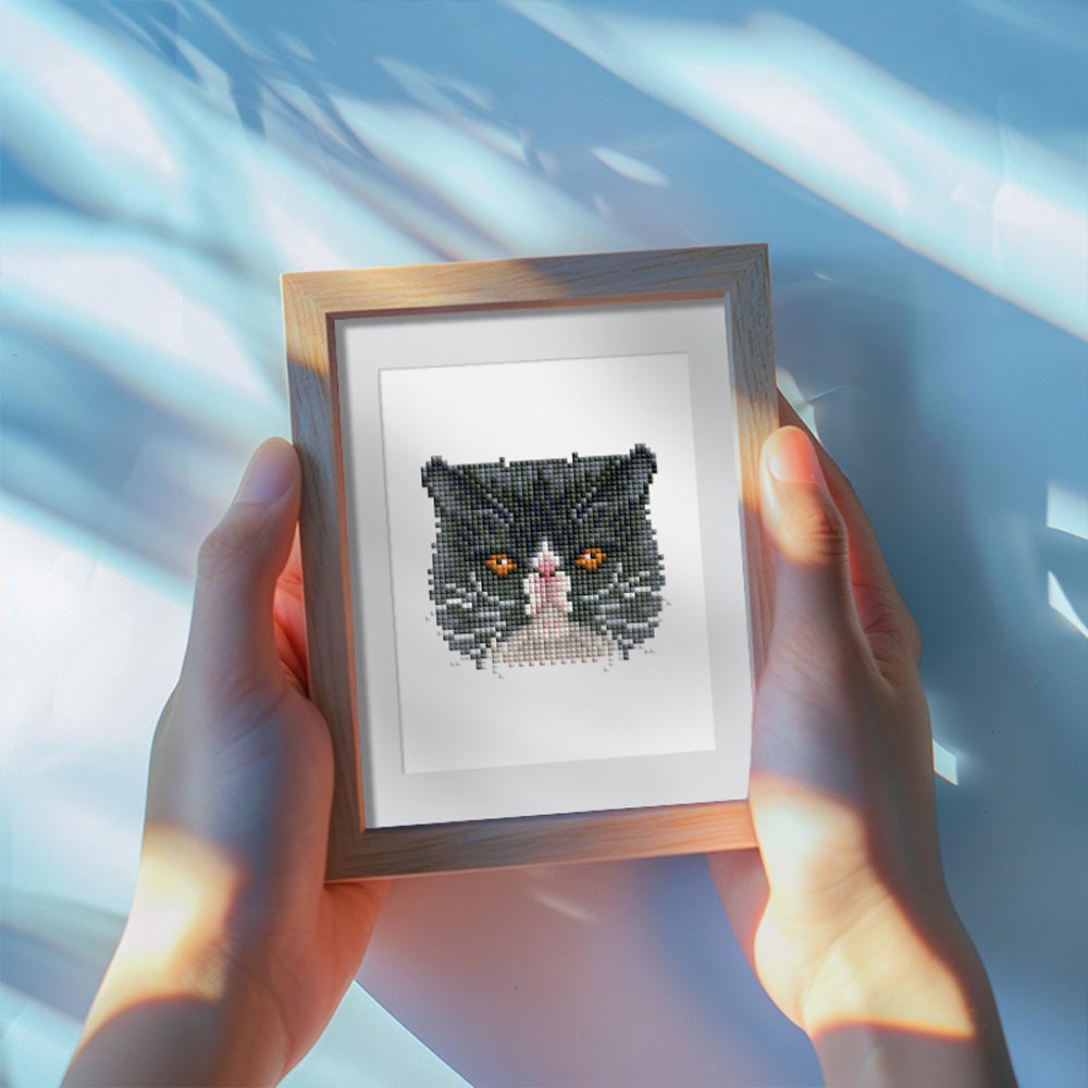 Diamond Painting - 4 Mini-Paintings | Cats