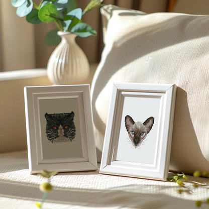 Diamond Painting - 4 Mini-Paintings | Cats