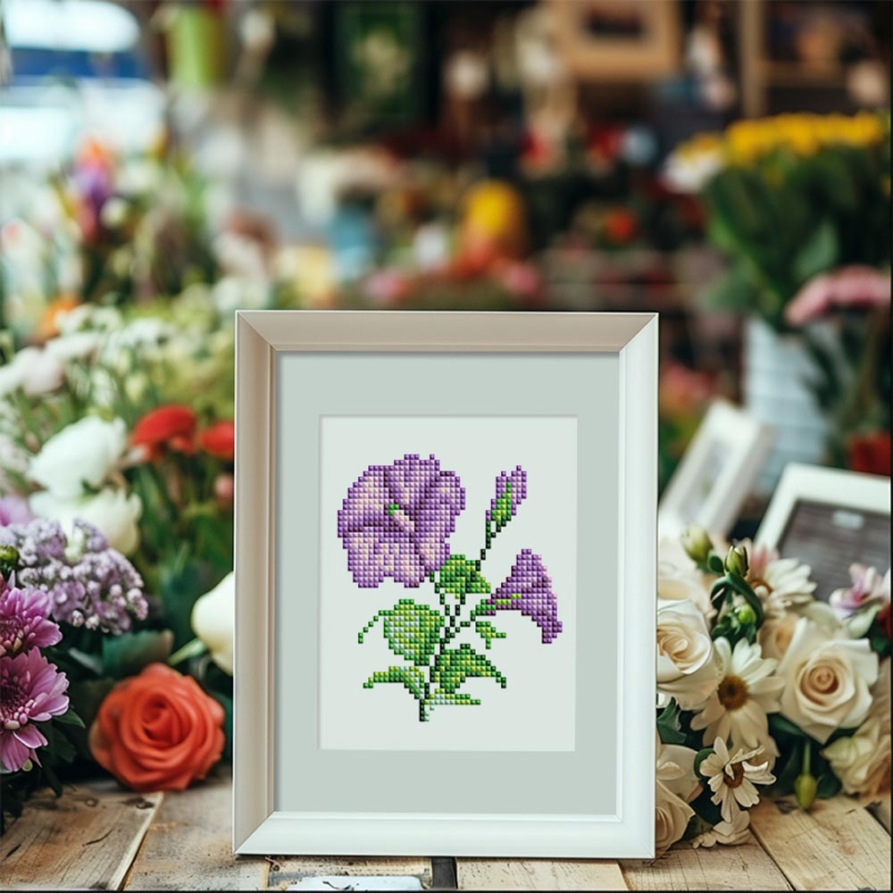 Diamond Painting - 4 Mini-Paintings | Flowergram