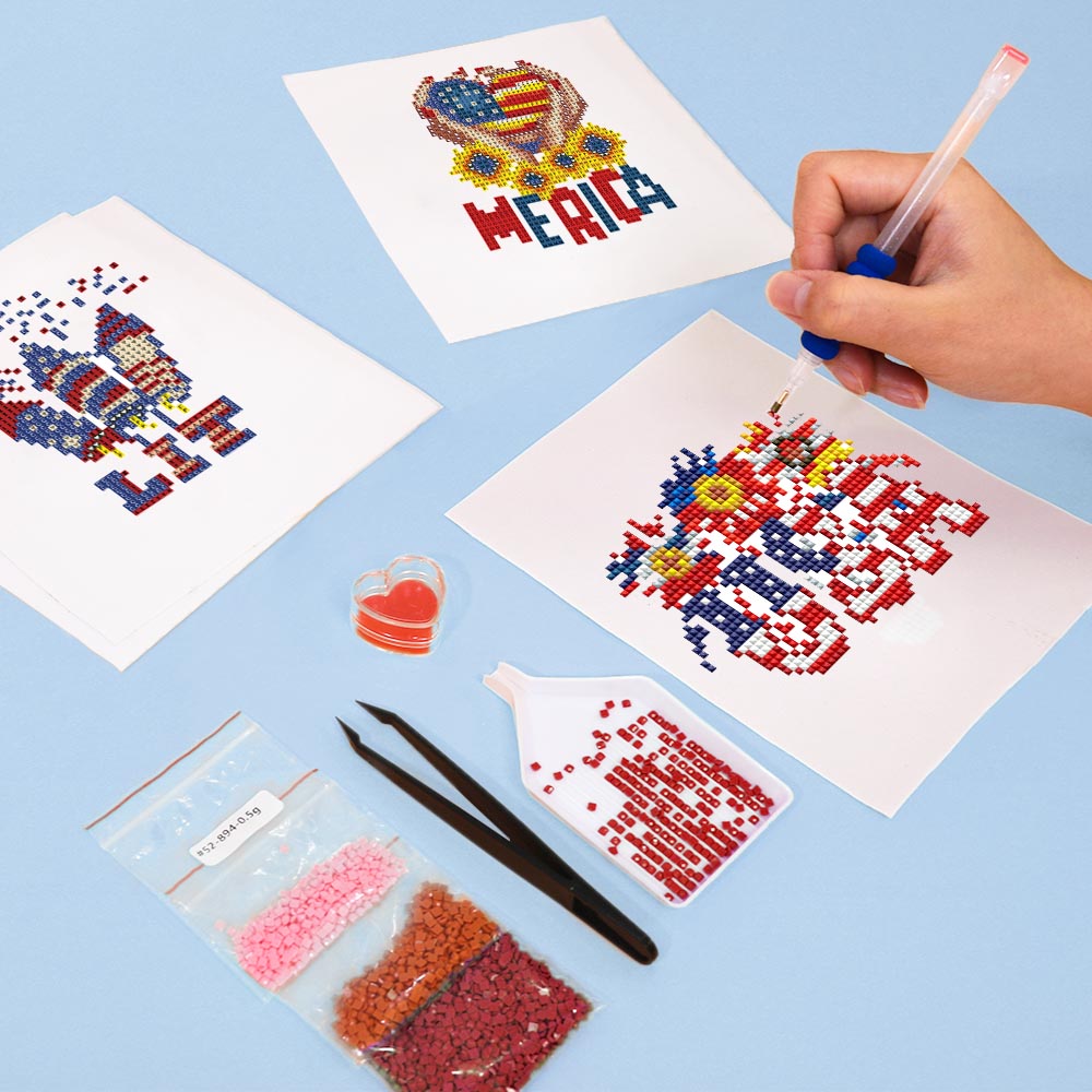 Diamond Painting - 4 Mini-Paintings | Great America