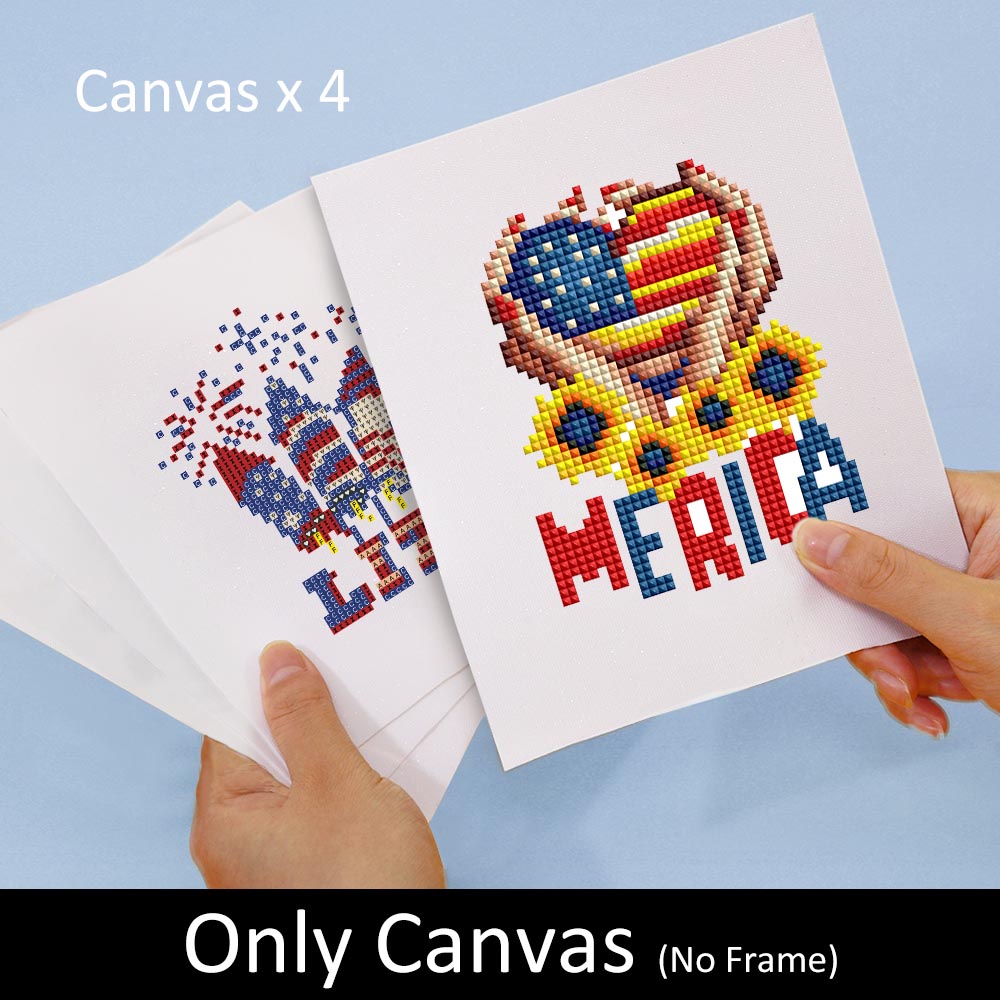 Diamond Painting - 4 Mini-Paintings | Great America