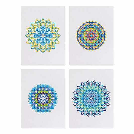 Diamond Painting - 4 Mini-Paintings | Mandala