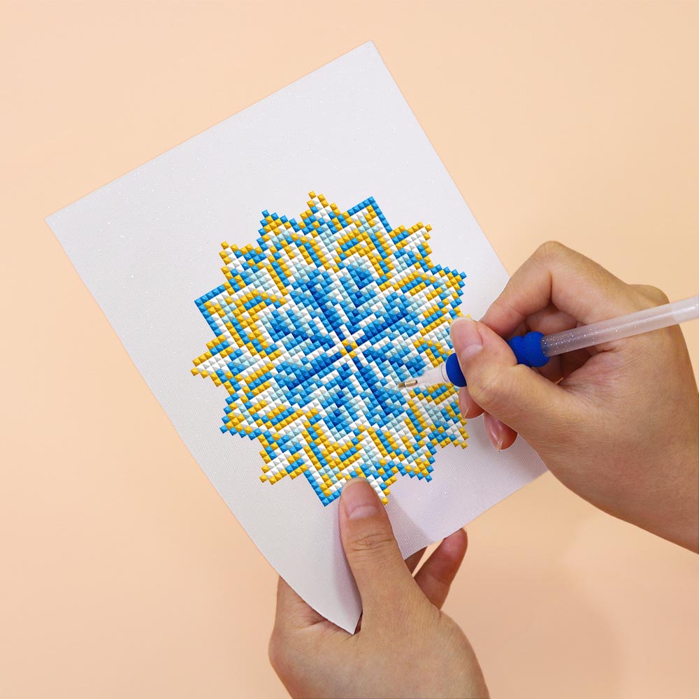 Diamond Painting - 4 Mini-Paintings | Mandala