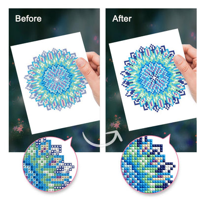 Diamond Painting - 4 Mini-Paintings | Mandala