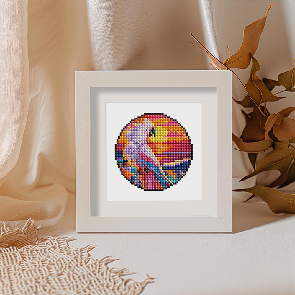 
4 Mini-Paintings – Safari diamond painting kit – image 12