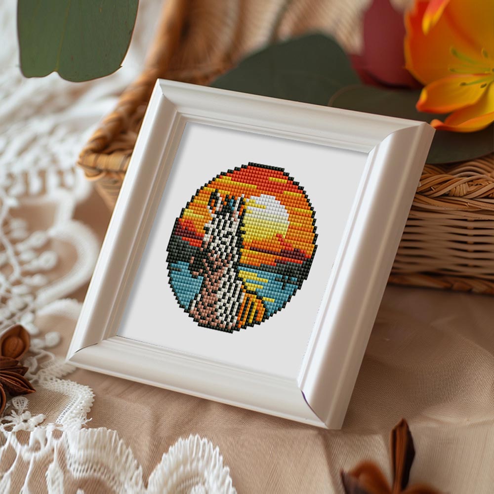Diamond Painting - 4 Mini-Paintings | Safari