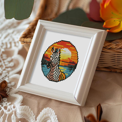 Diamond Painting - 4 Mini-Paintings | Safari