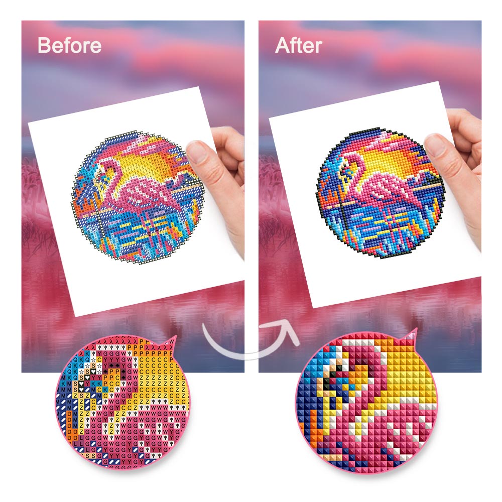 Diamond Painting - 4 Mini-Paintings | Safari