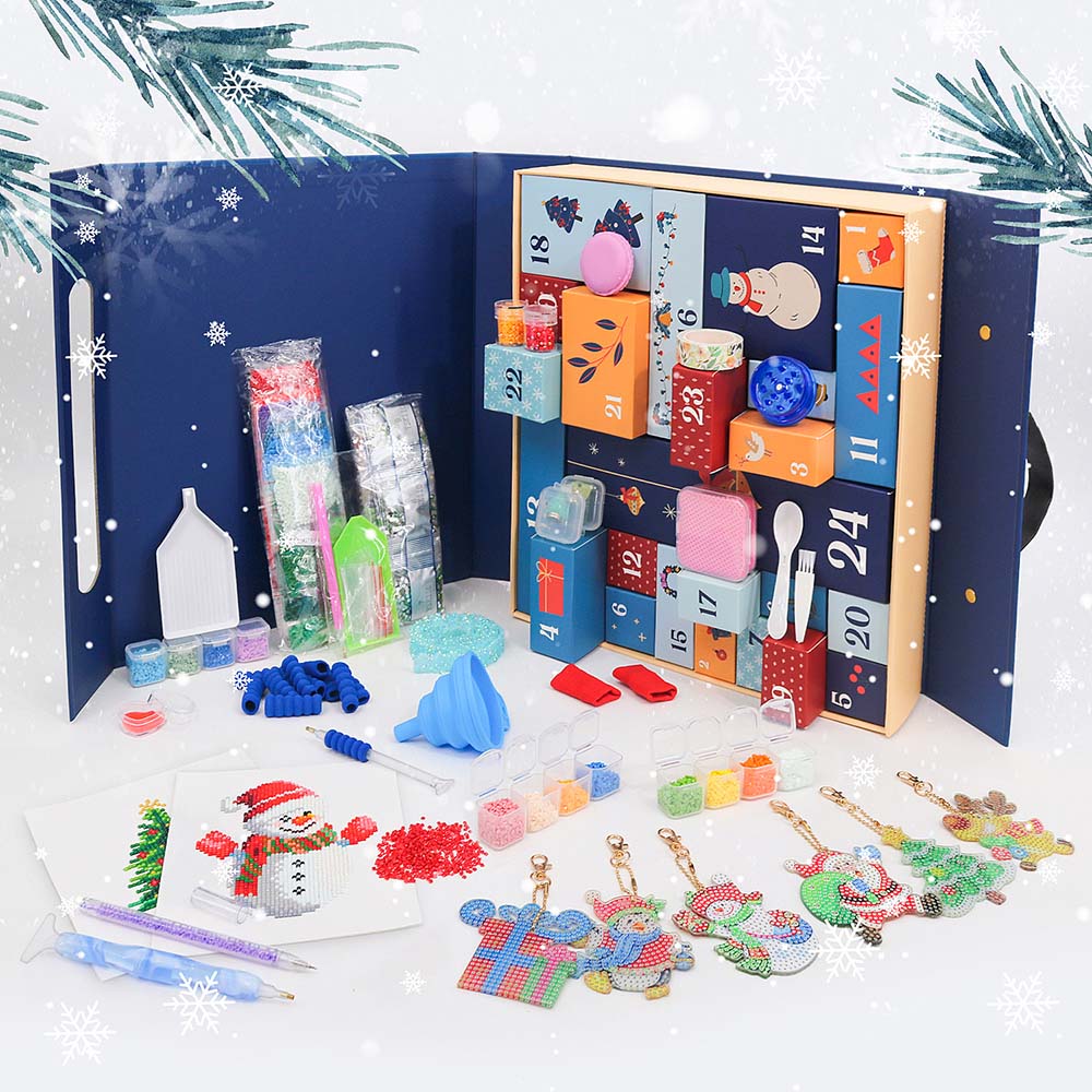 
Advent Calendar – Starlit Night Edition (24 Doors) diamond painting kit