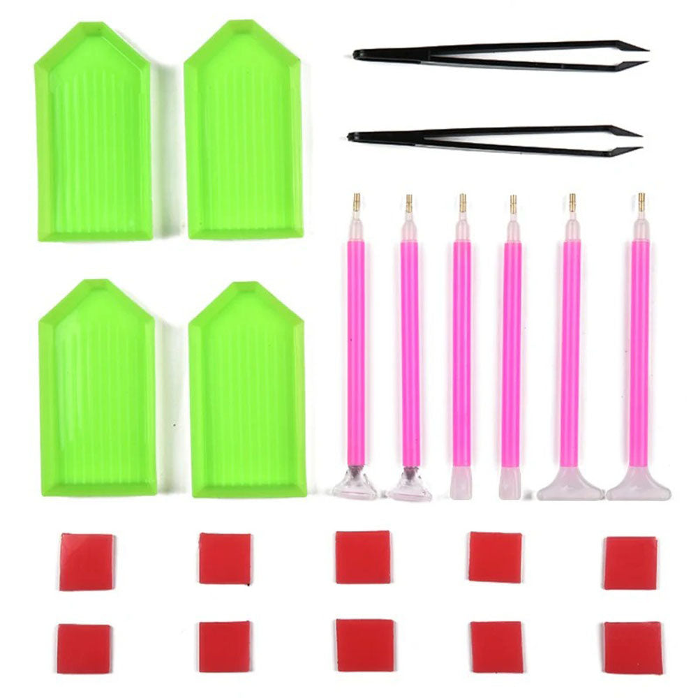 Diamond Painting - Essential Tool Kit (6 Types)