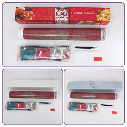 Diamond Painting - Frozen Reflections – Alpine Majesty