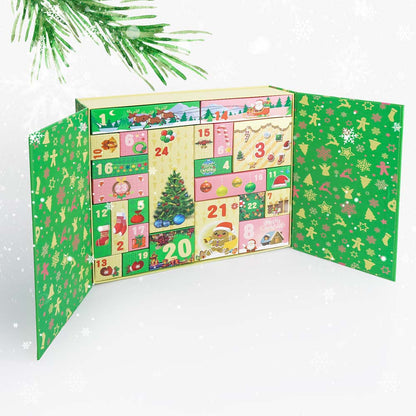 Diamond Painting - Advent Calendar - Jolly Green Edition (24 Doors)