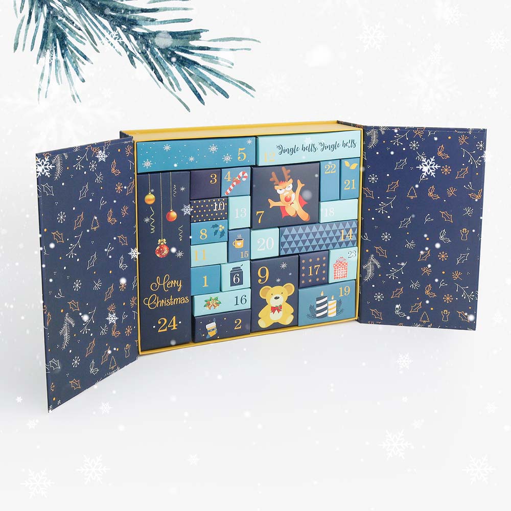
Advent Calendar - Midnight Gold Edition (24 Doors) diamond painting kit – image 3