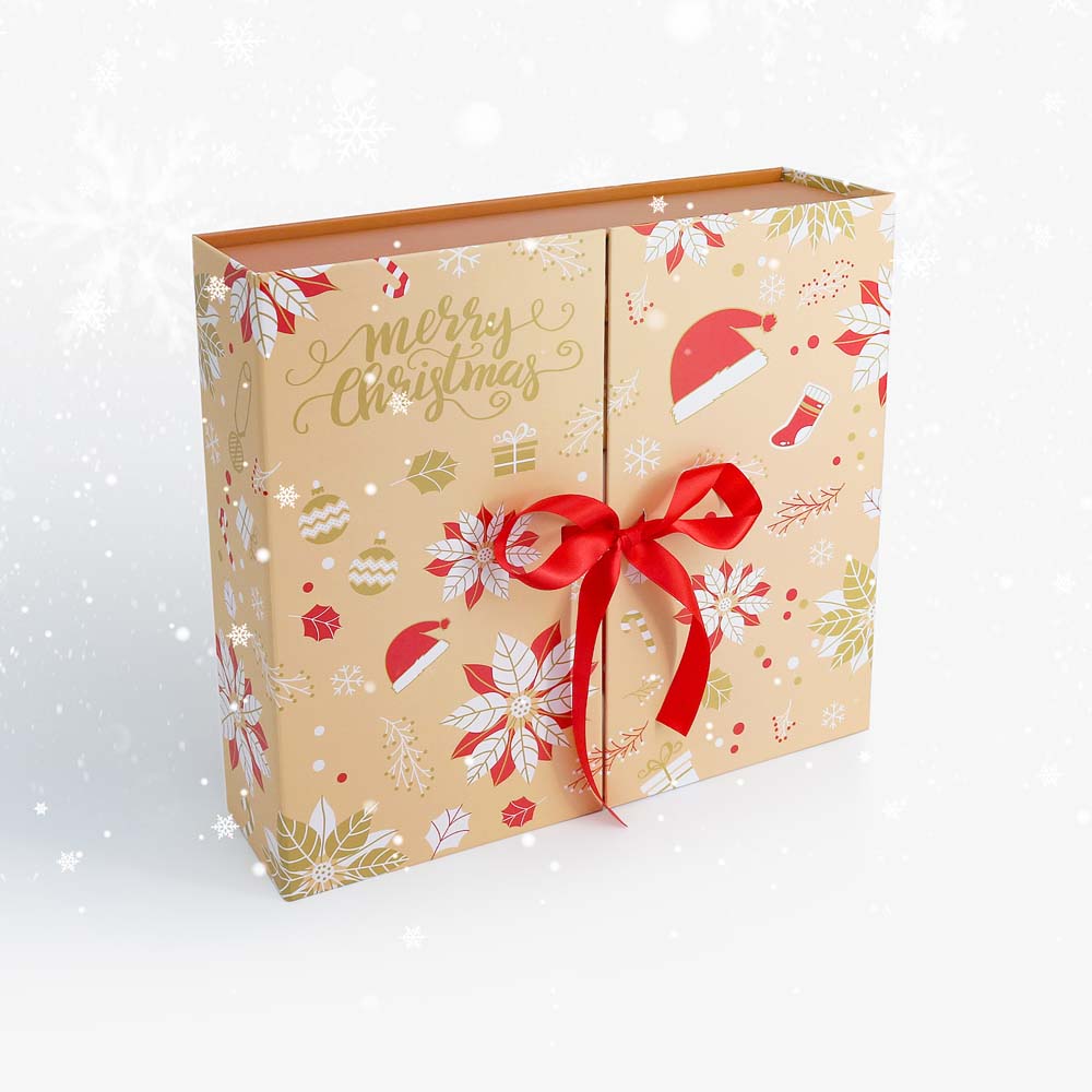 Diamond Painting - Advent Calendar - Poinsettia Dreams Edition (24 Doors)