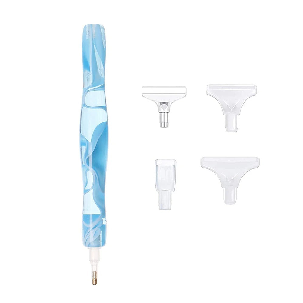 
Diamond Ergonomic Painting Pen – Precision Tool with Metal Tips – image 10