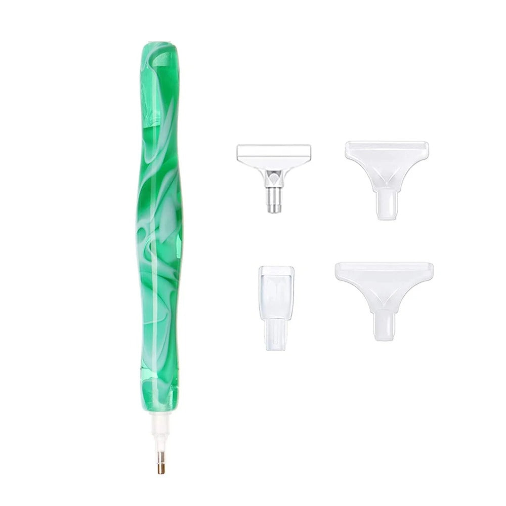 
Diamond Ergonomic Painting Pen – Precision Tool with Metal Tips – image 11