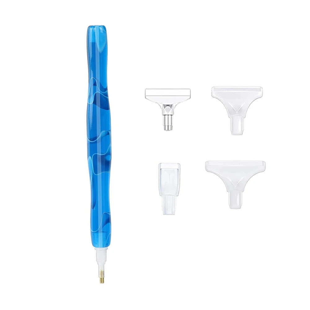 
Diamond Ergonomic Painting Pen – Precision Tool with Metal Tips – image 8