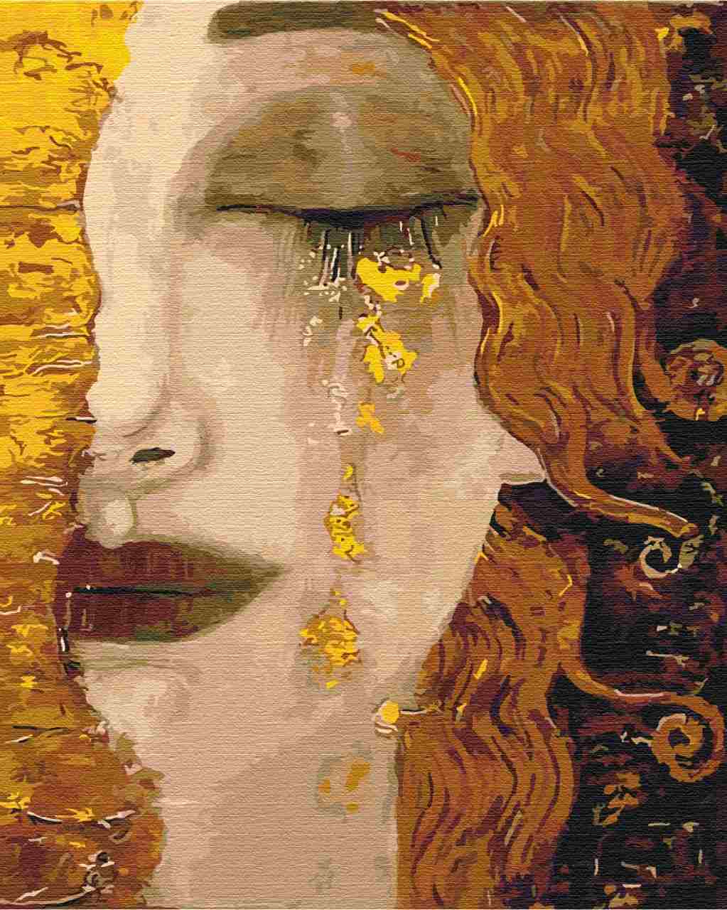 
Golden Tears – Anne-Marie Zilbermann diamond painting kit