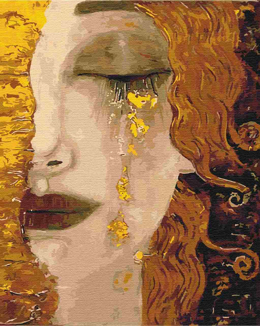 Diamond Painting - Golden Tears | Anne-Marie Zilbermann